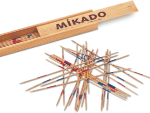 MIKADO CAJA MADERA