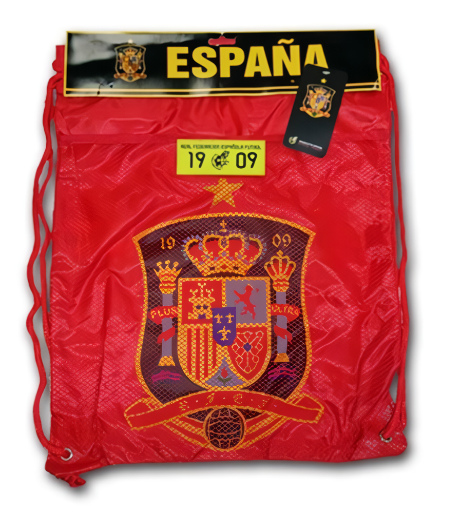 SELECCIÓN ESPAÑOLA: SACO MOCHILA 40 CM
