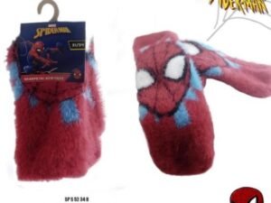CALCETIN ANTIDESLIZANTE LARGO DE NIÑO SPIDERMAN