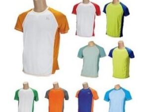 CAMISETA TÉCNICA BICOLOR MANGA CORTA