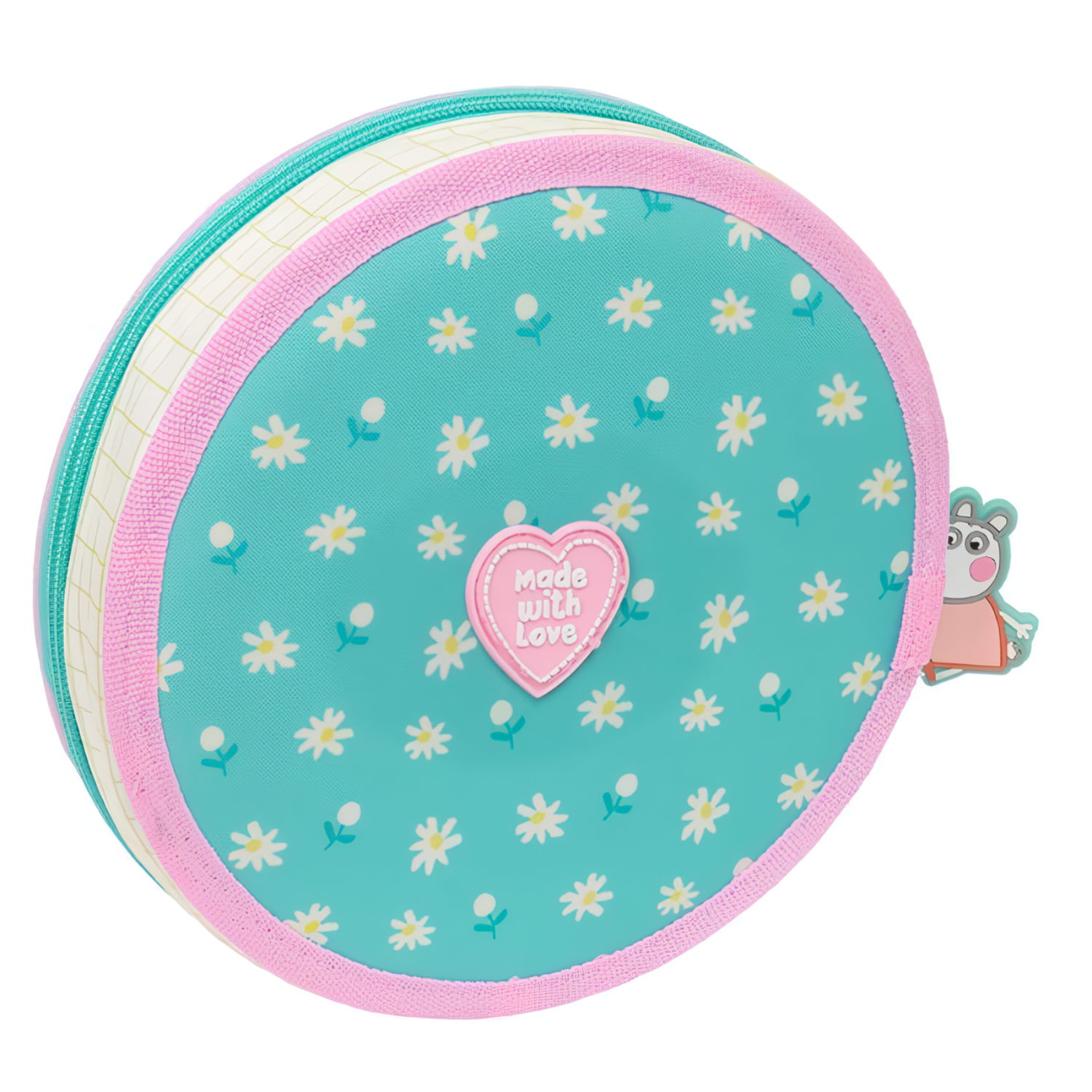 PEPPA PIG: PLUMIER REDONDO PRETTY FLOWERS 18 PIEZAS - Imagen 2