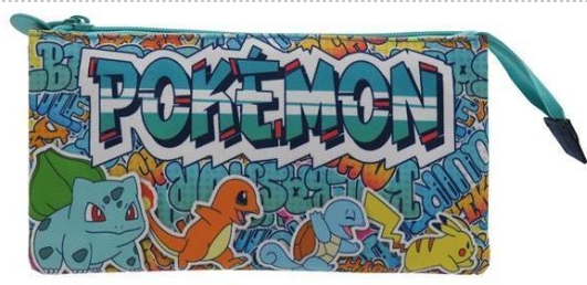 POKÉMON: PORTATODO TRIPLE URBAN COLORS