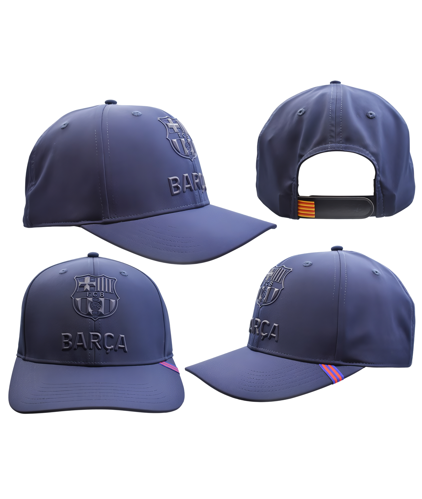 GORRA OFICIAL ESCUDO MARINO DEL F.C. BARCELONA. ADULTO - Imagen 6