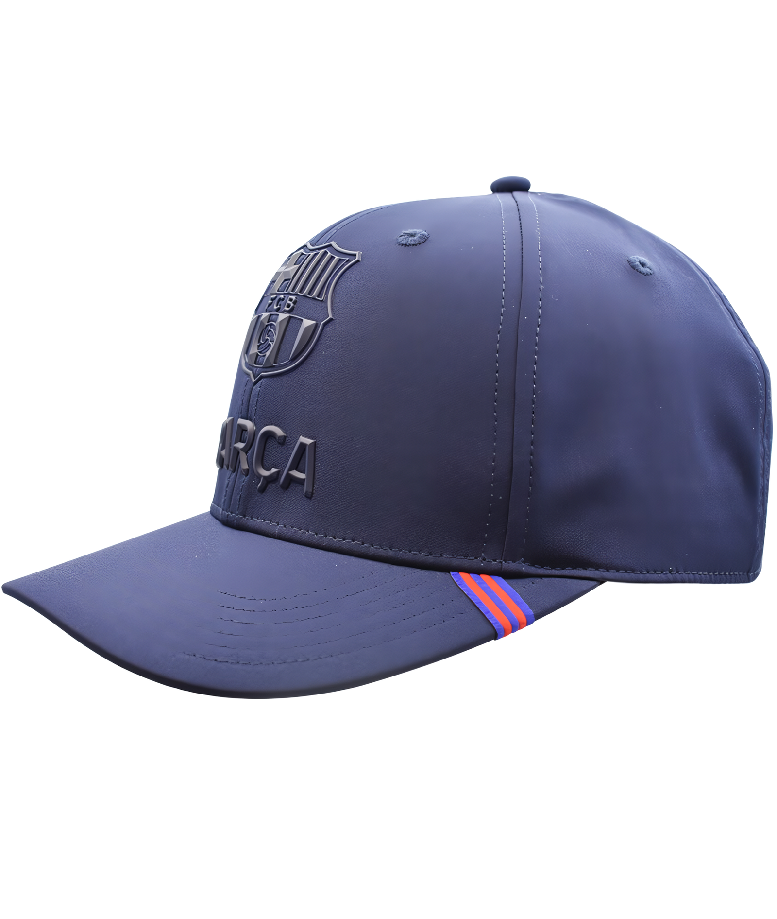 GORRA OFICIAL ESCUDO MARINO DEL F.C. BARCELONA. ADULTO - Imagen 2