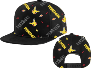 POKÉMON: GORRA PIKACHU NEGRA ADULTO