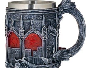 TAZA DECORACIÓN GOTHIC CHURCH TOLE RESINA 12 CM. COD: 39614