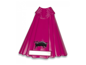 DISPLAY CON FORMA DE CAPOTE PARA ESTOQUE MOD 09370 + ABRECARTAS ESTOQUE TORERO MOD 09369