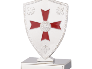 DISPLAY CON FORMA ESCUDO TEMPLARIO MOD 09371