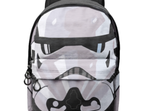 CONJUNTO (MOCHILA 3D DE THE WARS 33 cm + PLUMIER 29 PIEZAS  + BOTELLA DE ACERO INOX DE STAR WARS 780 ml + BRAGA DE STAR WARS + REGALO SORPRESA)