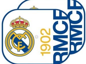 PARASOL CUBREVENTANILLA DE COCHE MODELO FUTBOL REAL MADRID. MULTICOLOR.