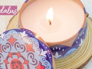 VELA AROMÁTICA ANDALUS. COD: 10479