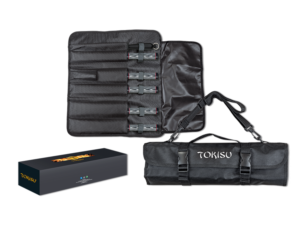 MANTA PARA 5 CUCHILLOS TOKISU COLOR NEGRO. COD: 34988