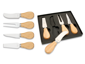 SET QUESO (4 PIEZAS) TOP CULERY MAM HOJA 6.8 cm. COD: 39430