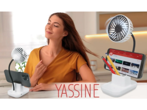 VENTILADOR PORTAMOVIL PORTALÁPICES “YASSINE” 10017