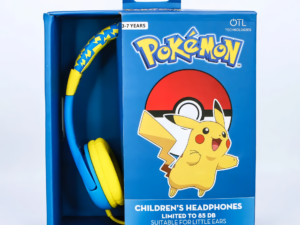 AURICULARES PICKACHU INFANTIL AZUL