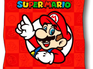 MARIO BROSS: COJIN 40*40 MARIO BROSS