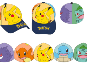 POKÉMON: GORRA INFANTIL GRUPO POKÉMON
