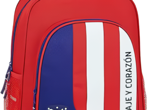 MOCHILA “NEPTUNO” ADAPTABLE A CARRO DEL ATLÉTICO MADRID 43 CM
