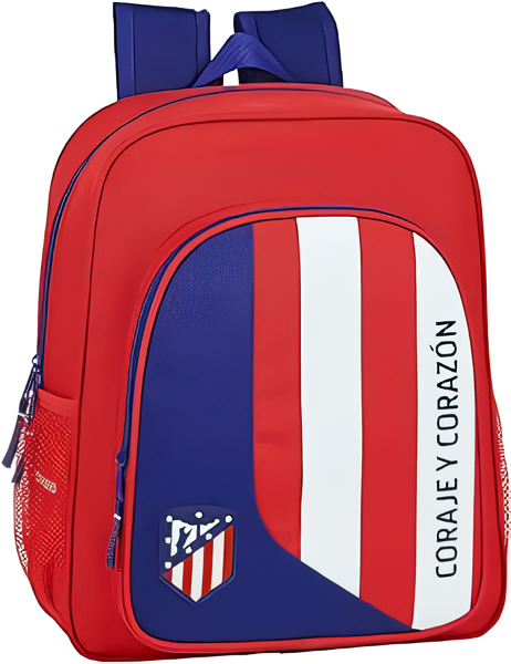 MOCHILA “NEPTUNO” ADAPTABLE A CARRO DEL ATLÉTICO MADRID 43 CM
