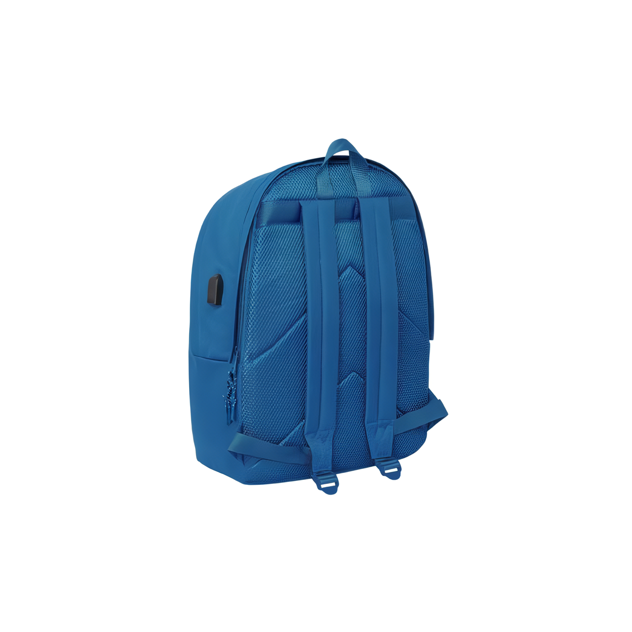 MOCHILA DOBLE PARA PORTATIL 15,6” + USB 44 CM AZUL - Imagen 6