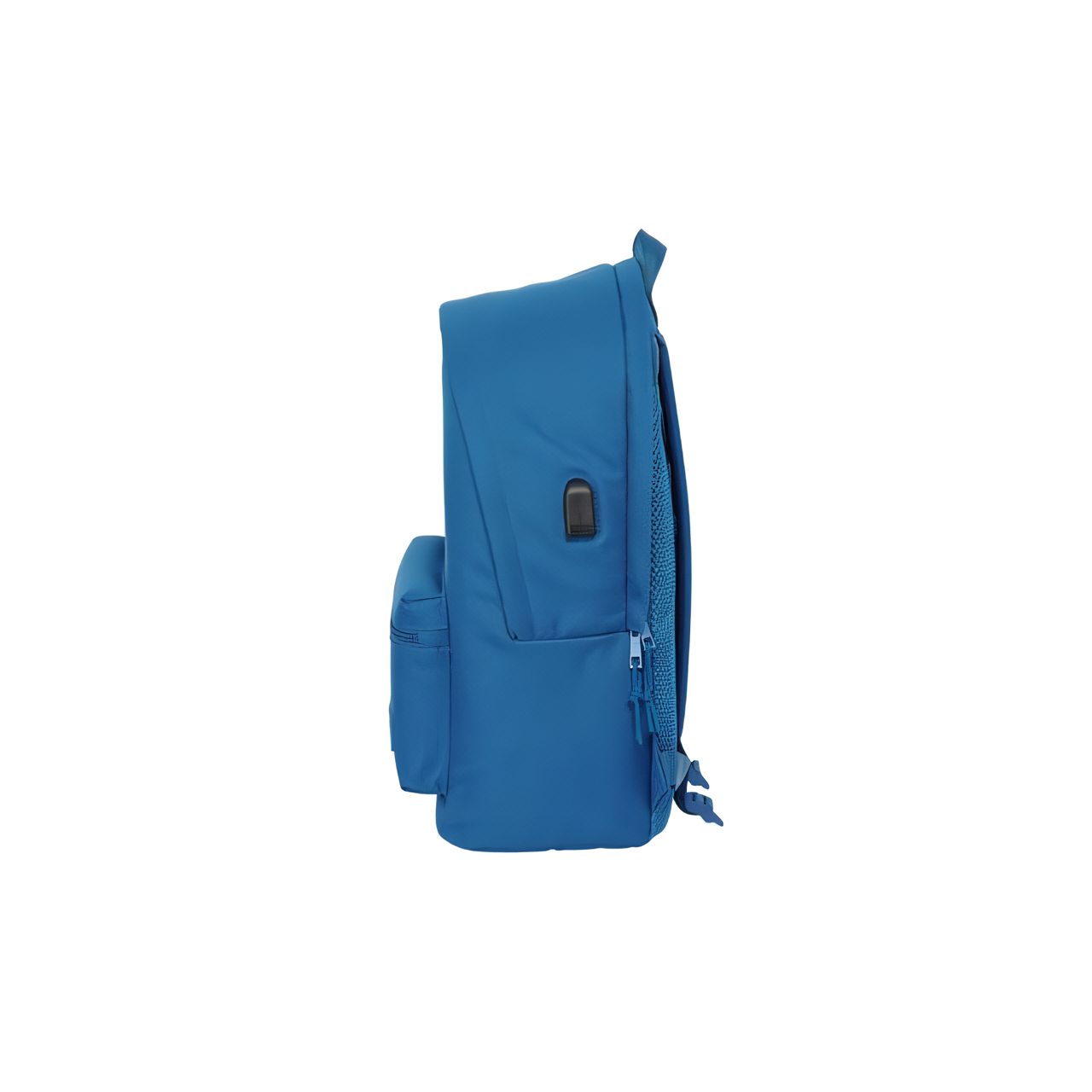 MOCHILA DOBLE PARA PORTATIL 15,6” + USB 44 CM AZUL - Imagen 2