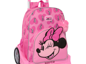 MOCHILA CON CARRO LOVING DISNEY MINNIE 42 cm