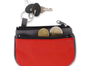 MONEDERO DUBLE DOS CREMALLERAS B-631 COLORES VARIOS /12*8,5