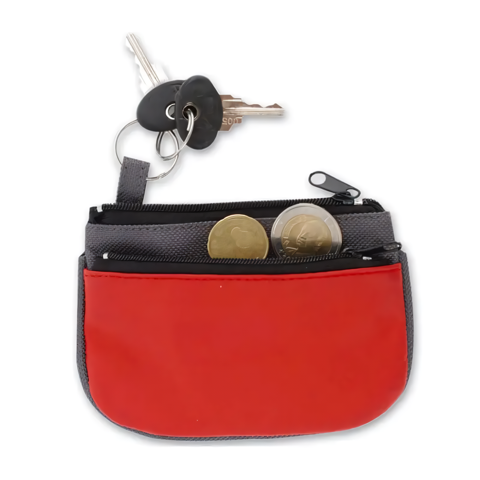 MONEDERO DUBLE DOS CREMALLERAS B-631 COLORES VARIOS /12*8,5