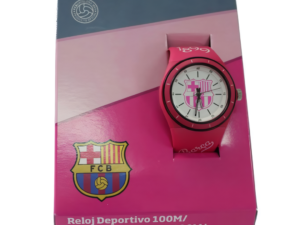 RELOJ DIGITAL CADETE ROSA F.C. BARCELONA