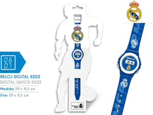 RELOJ DIGITAL BLUE DEL R. MADRID