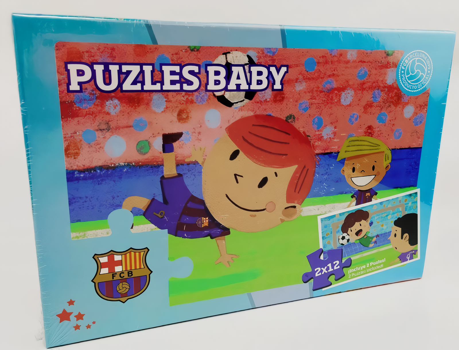 PUZZLE BABY F.C.BARCELONA 2X12