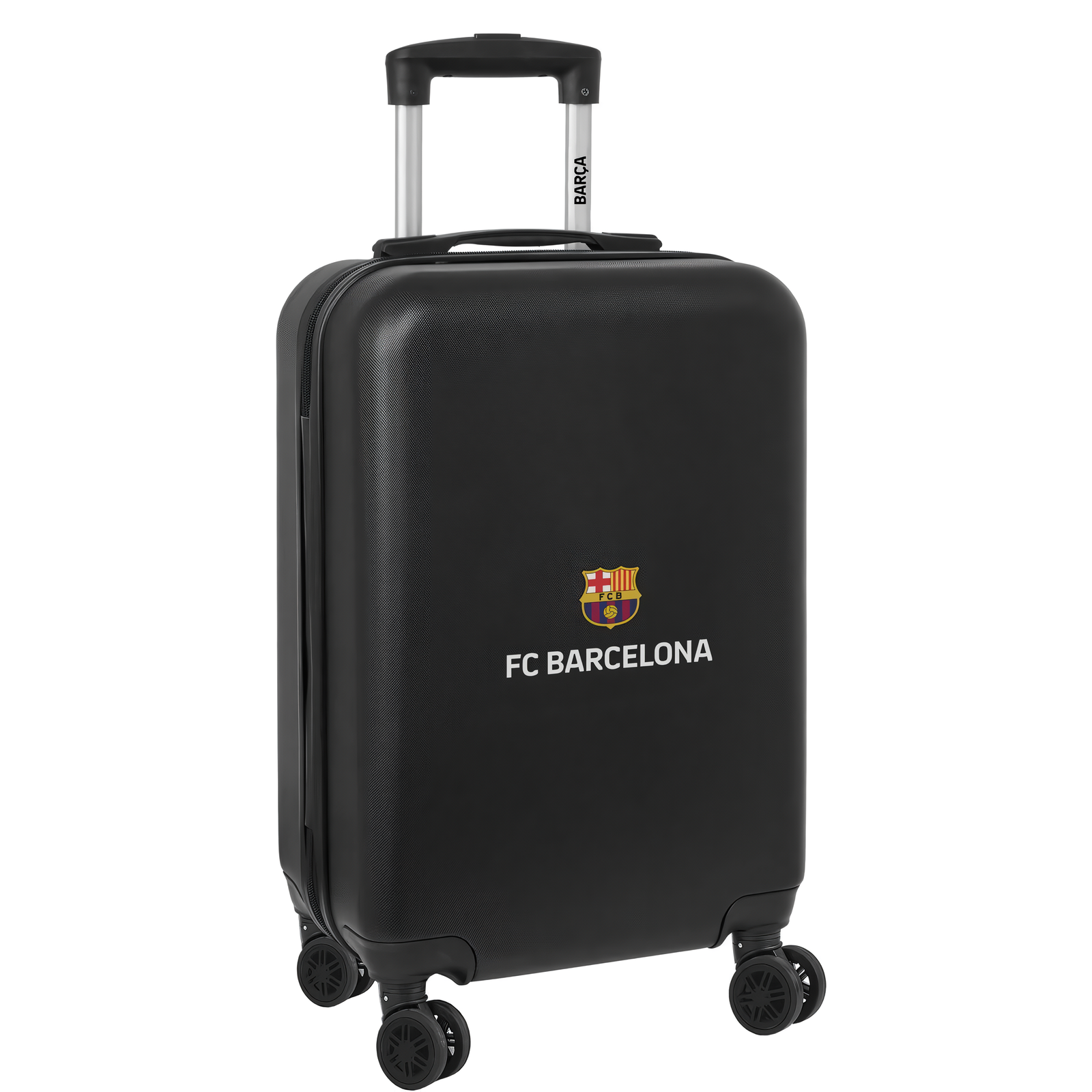 MALETA TROLLEY CABINA NEGRA PREMIUM 3ª EQUIPACIÓN FC BARCELONA 55 cm