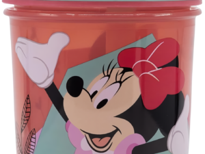 MINNIE VASO CON PAJITA DE SILICONA MINNIE DISNEY 420 ml