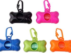 PORTABOLSAS FORMA HUESO “PERRETE” E-051