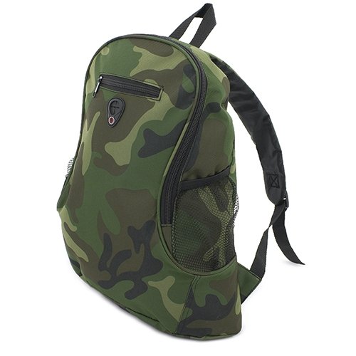 MOCHILA VIAJE CAMUFLAJE JEREMY POLIESTER 6000 38 cm MOD G-189-CM - Imagen 2