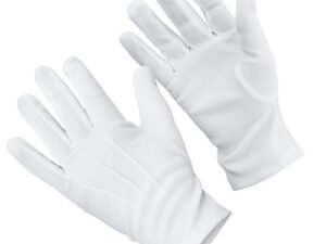 GUANTES GALA BLANCO POLIESTER 100% Nº:T-10728
