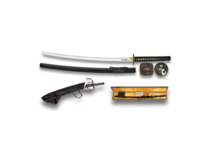 €209.99 – €280.00 Paquetes codigo de prescriptor/distribuidor/winner * Este botón es visible sólo para el administrador de la tienda. Puedes encontrar más información sobre cómo generar un enlace a una configuración de producto predefinida en [la documentación]. Guardar la configuración del producto Cantidad de menos - KATANA -ACERO CARBONO MOD 31629 cantidad 1 Cantidad de más + Añadir al carrito SKU: HOGARALBDECOARMAKATANA25A Categorías: Armas, Decoración, Hogar, Katanas Guaranteed Safe Checkout Descripción Información adicional Valoraciones (0)11