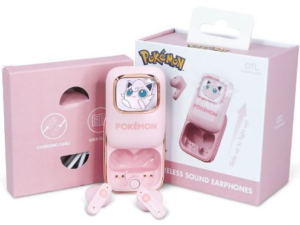 AURICULARES INALÁMBRICOS ROSA CON ESTUCHE DE CARGA