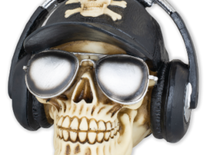 FIGURA DE RESINA CALAVERA MC KING 10 cm.  COD: 39161