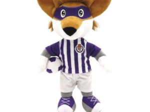 PELUCHE PEPE ZORRILLO CON CAMISETA DELVALLADOLID C.F