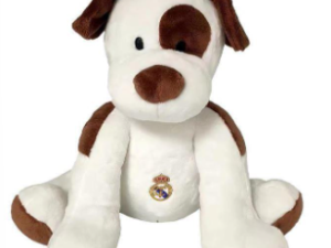 PELUCHE PERRO DEL REAL MADRID