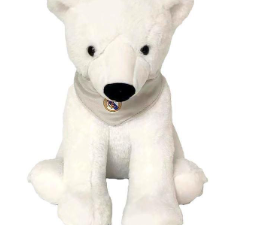 PELUCHE OSO POLAR DEL REAL MADRID