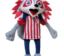 PELUCHE INDI DEL ATLÉTICO DE MADRID