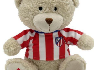PELUCHE OSITO CON CAMISETA DEL ATLÉTICO DE MADRID