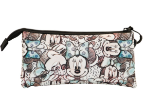 PORTATODO TRIPLE DRAWING MINNIE