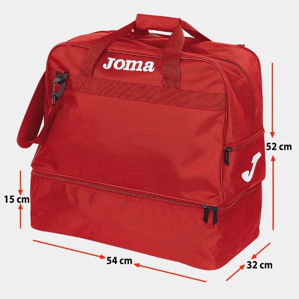 BOLSA DEPORTE JOMA EXTRA-GRANDE TRAINING III ROJO