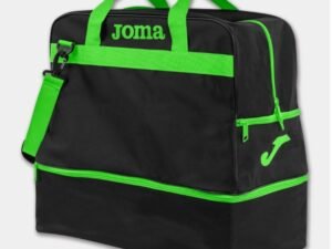 BOLSA DEPORTE JOMA EXTRA-GRANDE BICOLOR TRAINING III NEGRO VERDE FLUOR