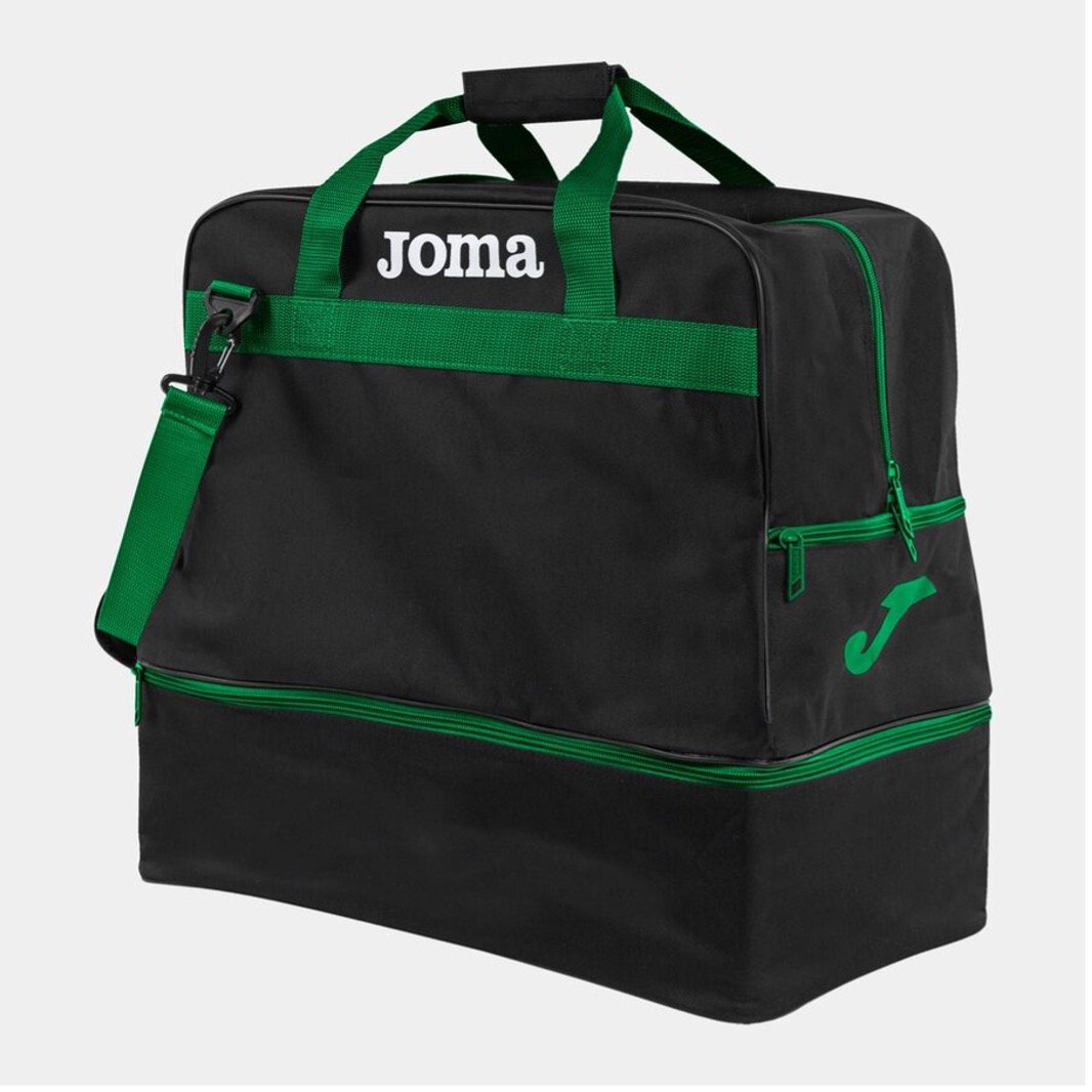 BOLSA DEPORTE JOMA EXTRA-GRANDE BICOLOR TRAINING III NEGRO VERDE