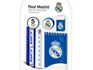 R.MADRID: SET PAPELERÍA 5 PIEZAS