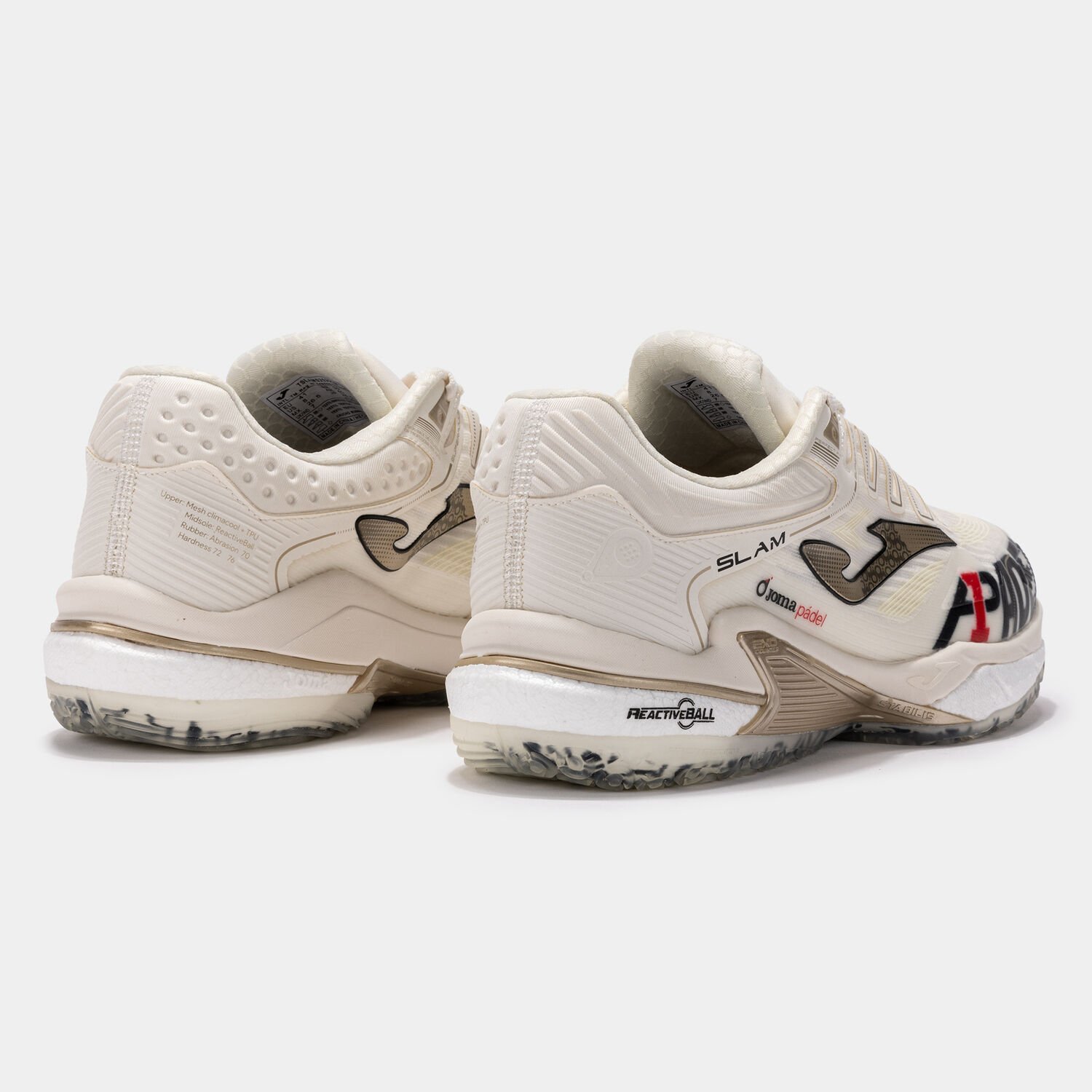 ZAPATILLA PADEL JOMA SLAM 25 A1 PADEL UNISEX BEIGE - Imagen 3